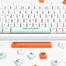 141 Keys XDA Profile Plastic Theme Keycaps PBT Dye Sublimation Key Caps Kit for GMK67 Gaming Mechanical Keyboard MX Switches